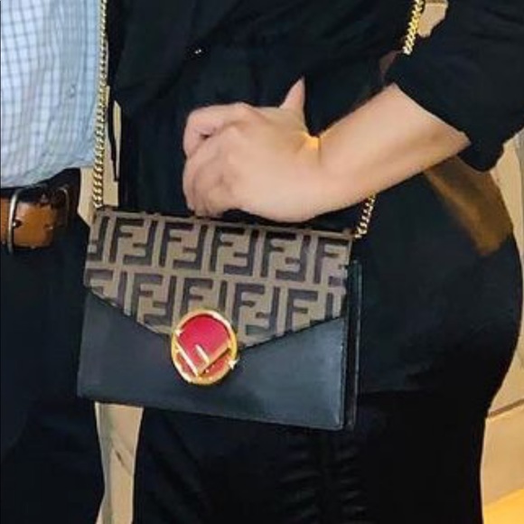 Fendi Handbags - Fendi brown crossbody